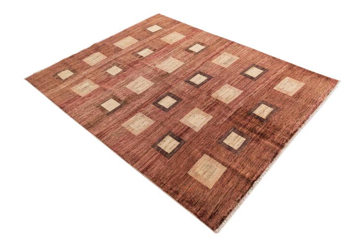Detail image of 4' 9 x 6' 1 Hand Knotted Modern Ziegler Rug