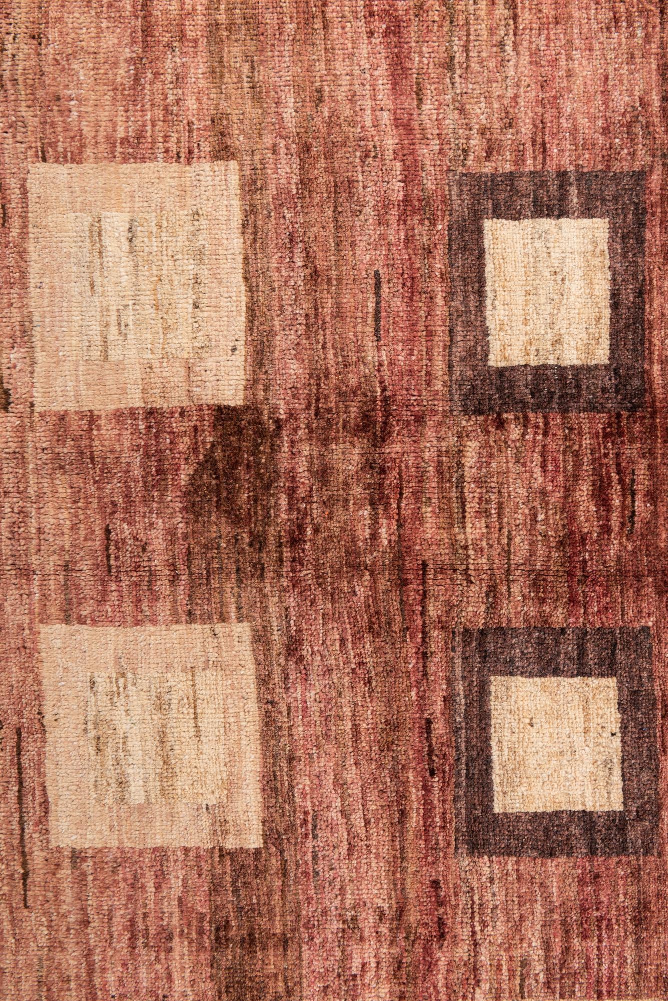 4' 9 x 6' 1 Hand Knotted Modern Ziegler Rug