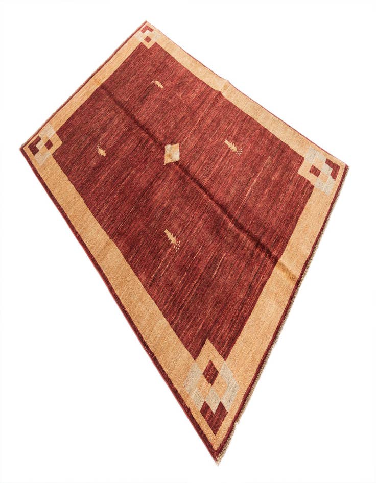 Detail image of 3' 10 x 5' 10 Hand Knotted Modern Ziegler Rug