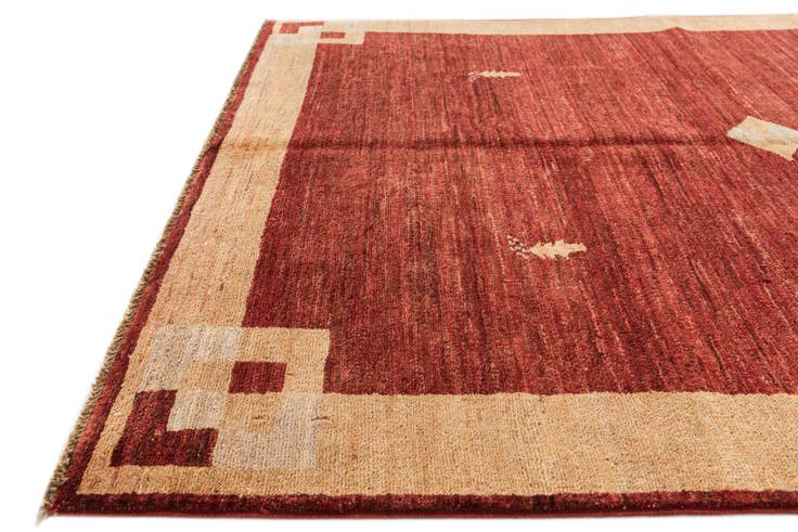 Detail image of 3' 10 x 5' 10 Hand Knotted Modern Ziegler Rug