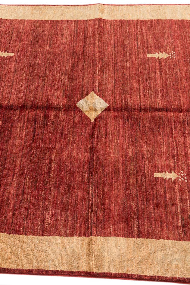 Detail image of 3' 10 x 5' 10 Hand Knotted Modern Ziegler Rug