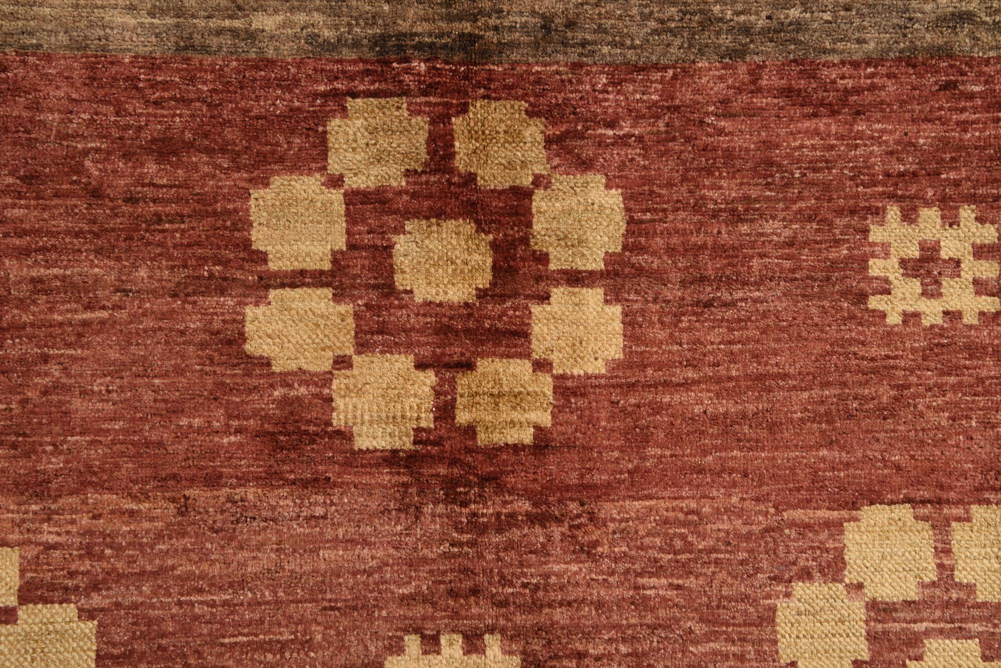 5' x 6' 4 Hand Knotted Modern Ziegler Rug
