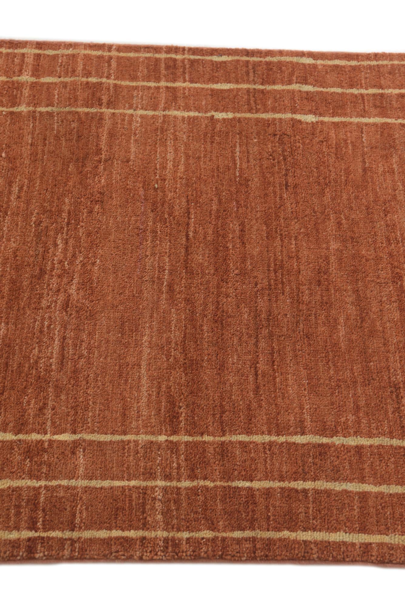 2' 7 x 4' 1 Hand Knotted Modern Ziegler Rug