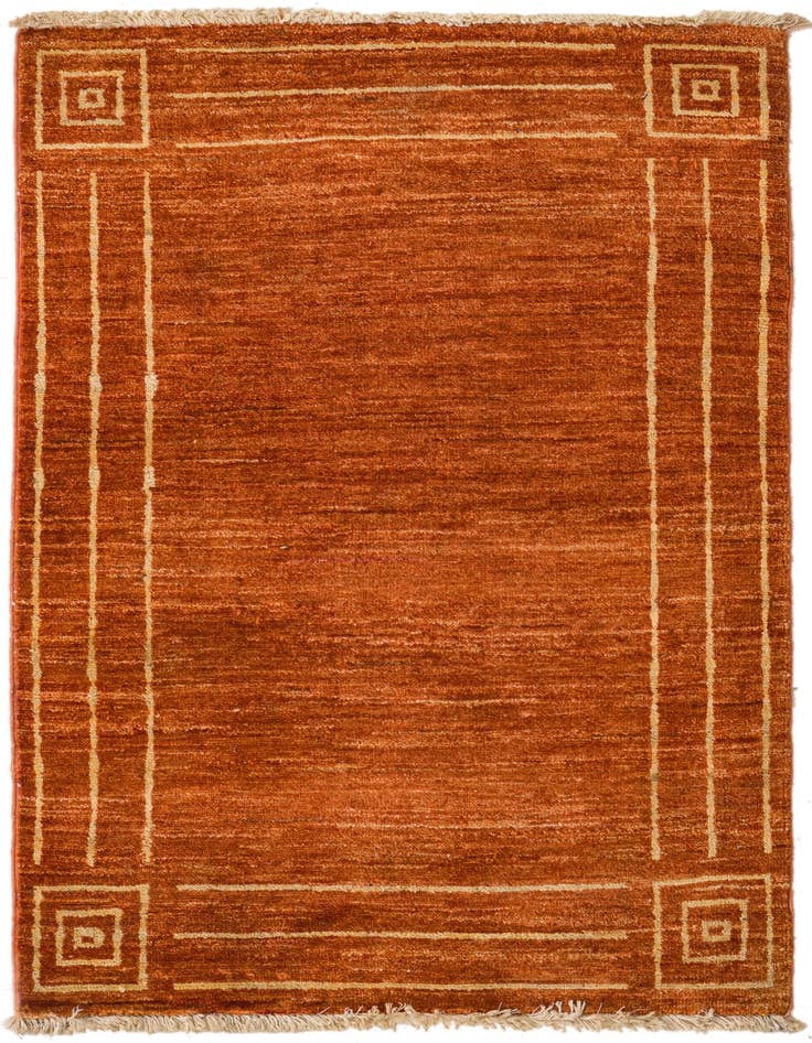 Detail image of 2' 7 x 4' 1 Hand Knotted Modern Ziegler Rug