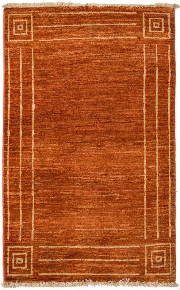 Detail image of 2' 7 x 4' 1 Hand Knotted Modern Ziegler Rug