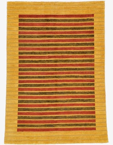 4' 10 x 6' 8 Hand Knotted Modern Ziegler Rug