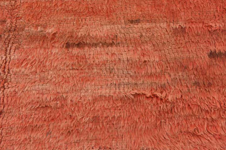 5' 9 x 6' 6 Hand Knotted Moroccan Wool Rug