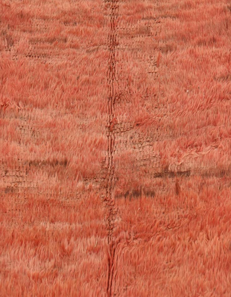 Detail image of 5' 9 x 6' 6 Hand Knotted Moroccan Wool Rug