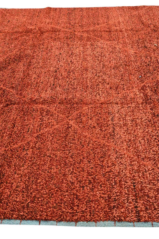 8' 10 x 12' 4 Hand Knotted Moroccan Wool Rug