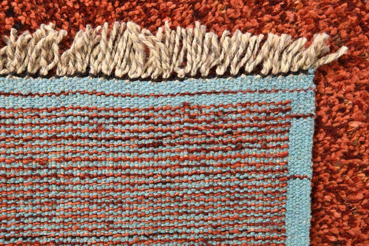 8' 10 x 12' 4 Hand Knotted Moroccan Wool Rug