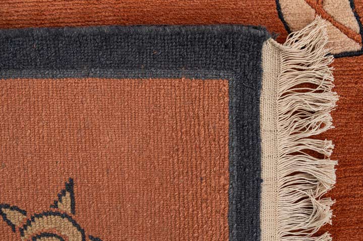 6' 7 x 9' 7 Hand Knotted Nepal Wool Rug