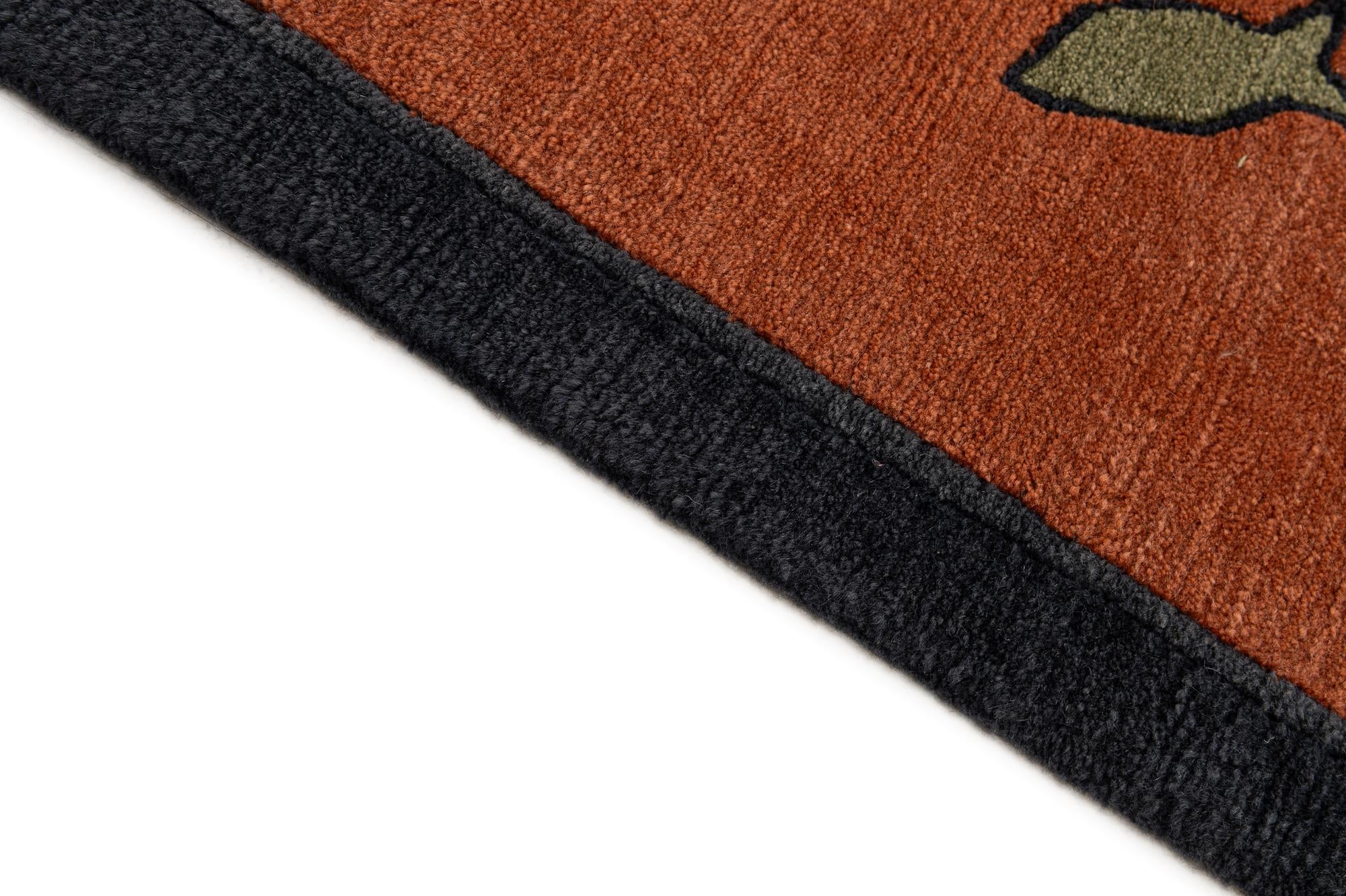 6' 7 x 9' 7 Hand Knotted Nepal Wool Rug