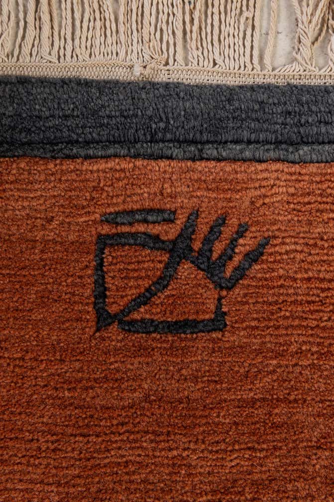 6' 7 x 9' 7 Hand Knotted Nepal Wool Rug