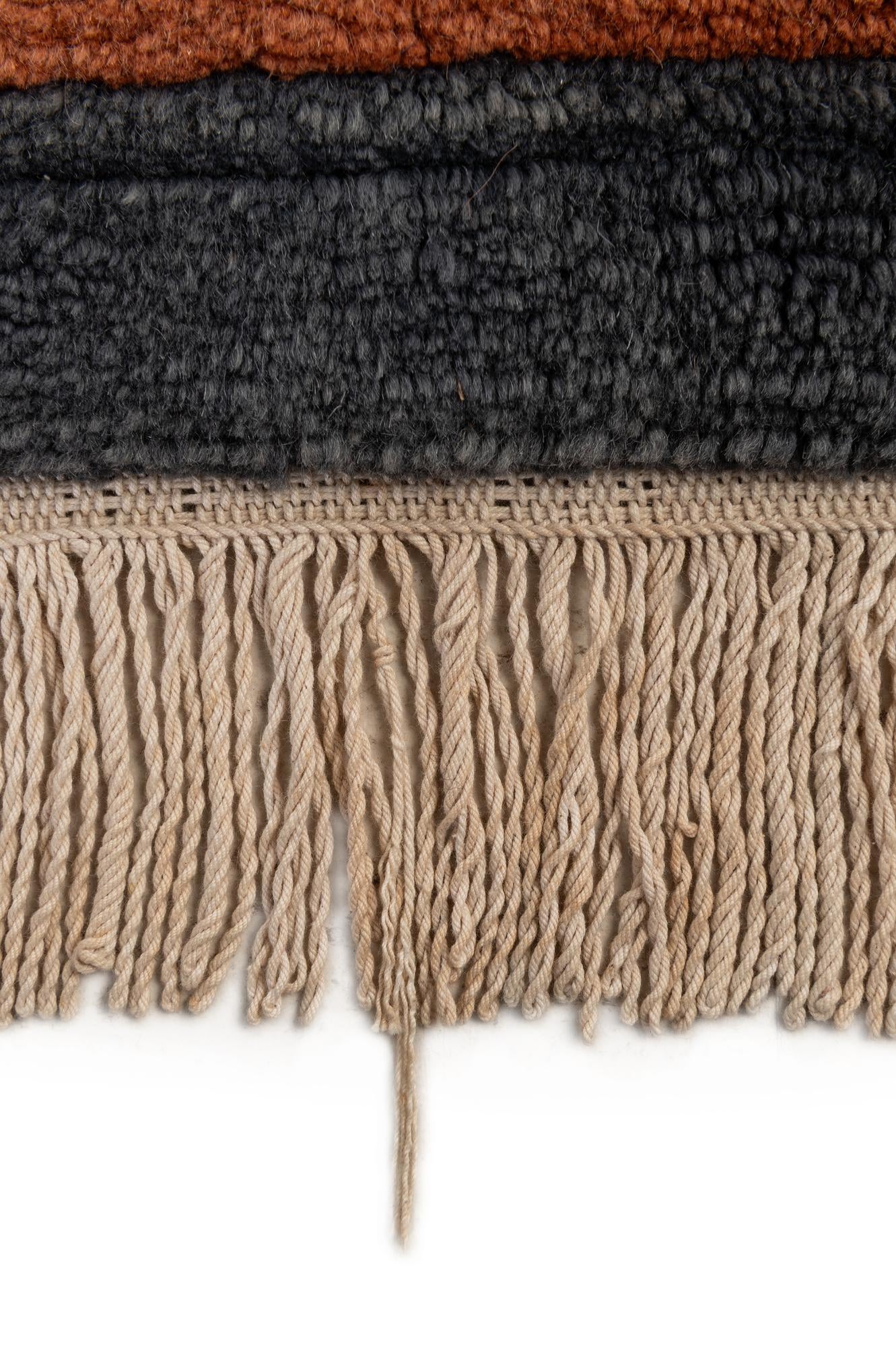 6' 7 x 9' 7 Hand Knotted Nepal Wool Rug
