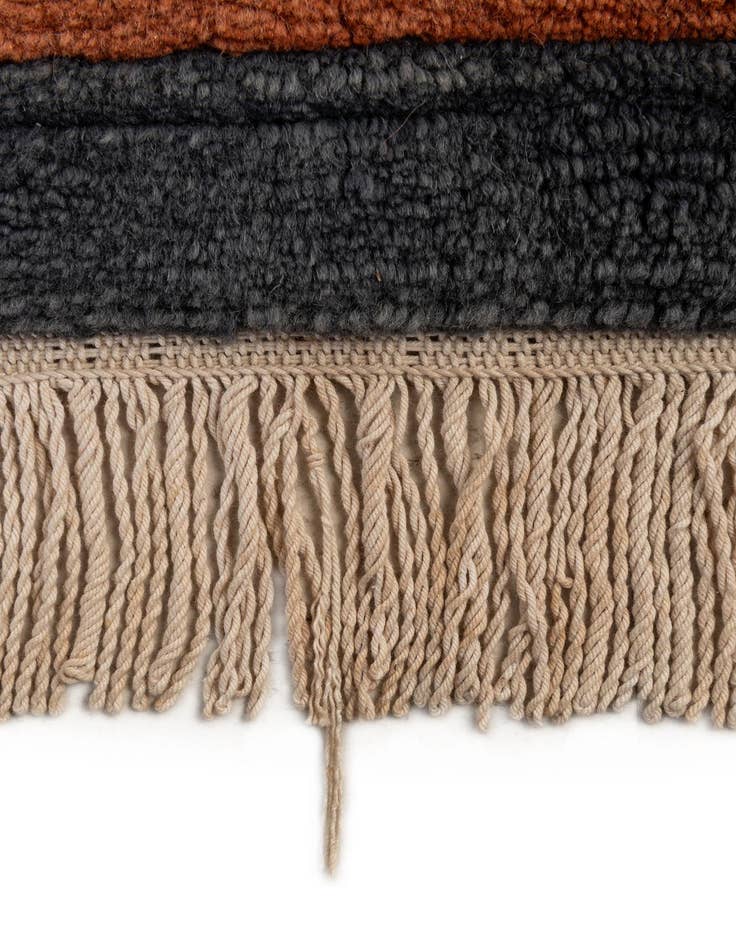 Detail image of 6' 7 x 9' 7 Hand Knotted Nepal Wool Rug