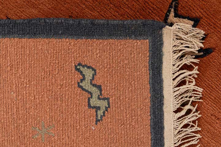 3' 2 x 5' Hand Knotted Nepal Wool Rug
