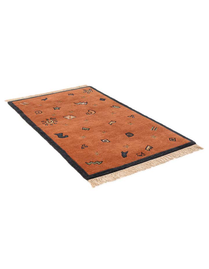 3' 2 x 5' Hand Knotted Nepal Wool Rug