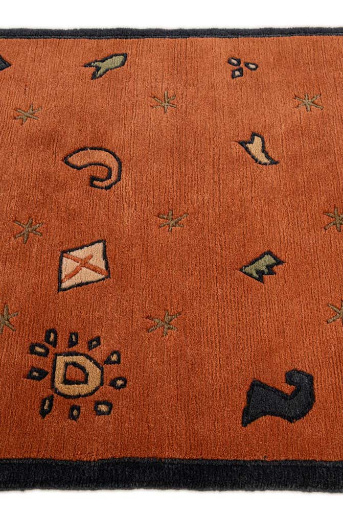 3' 2 x 5' Hand Knotted Nepal Wool Rug
