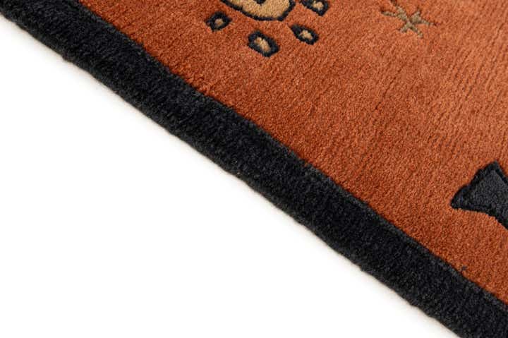 3' 2 x 5' Hand Knotted Nepal Wool Rug