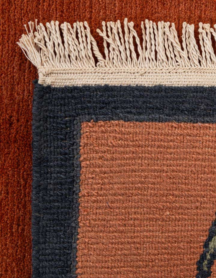 4' 8 x 6' 7 Hand Knotted Nepal Wool Rug