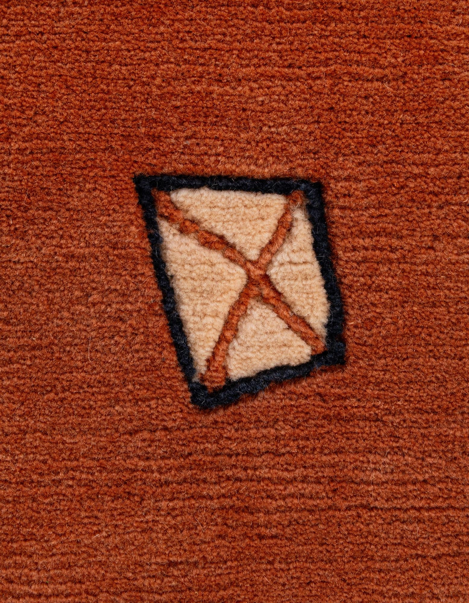 4' 8 x 6' 7 Hand Knotted Nepal Wool Rug