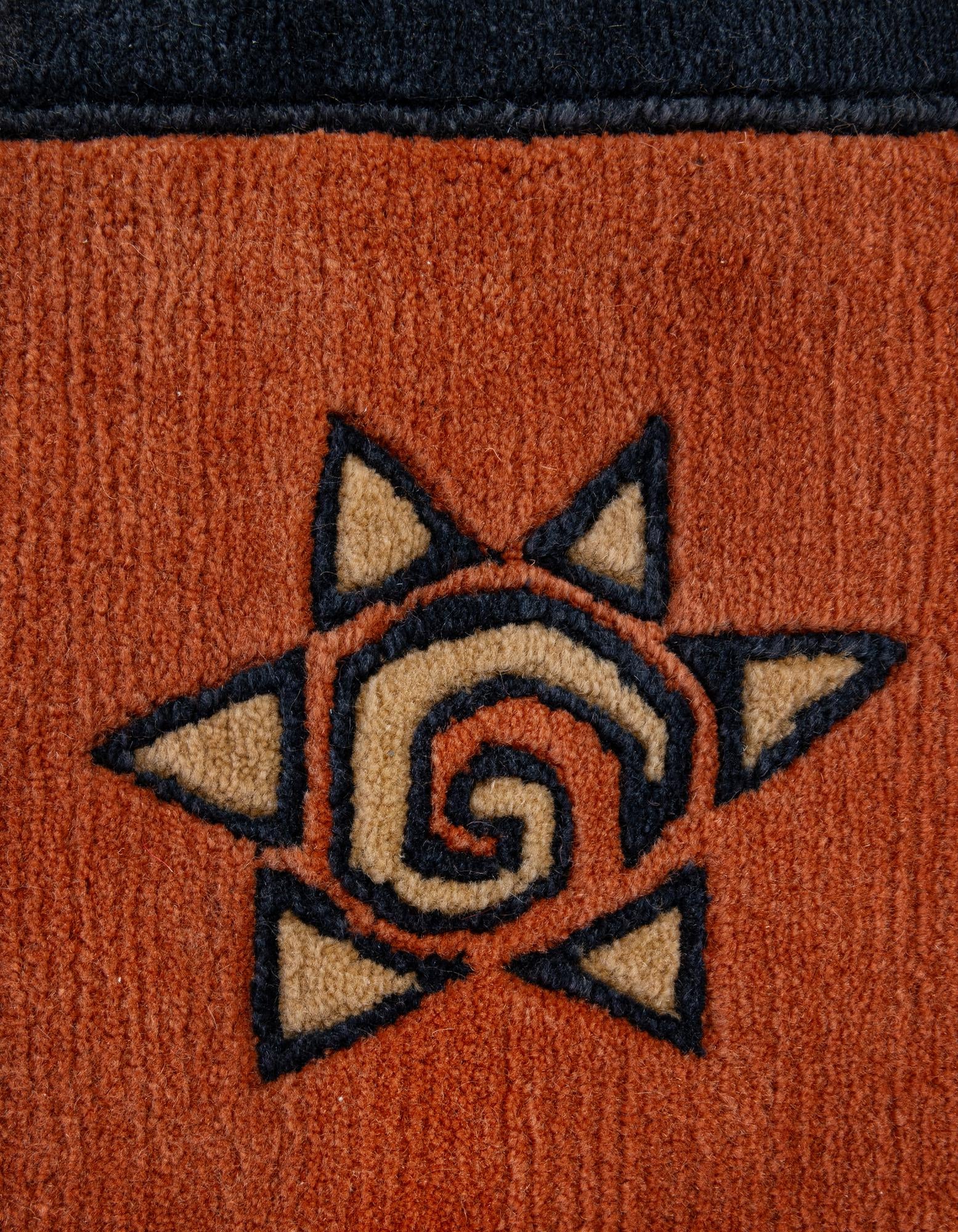 4' 8 x 6' 7 Hand Knotted Nepal Wool Rug