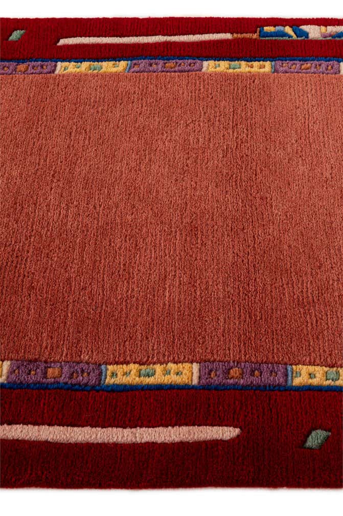 2' 6 x 4' 9 Hand Knotted Nepal Wool Rug