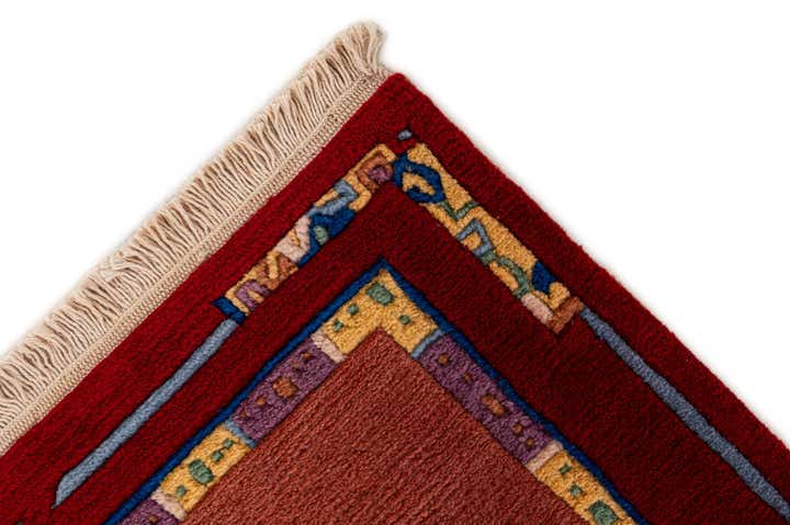 2' 6 x 4' 9 Hand Knotted Nepal Wool Rug