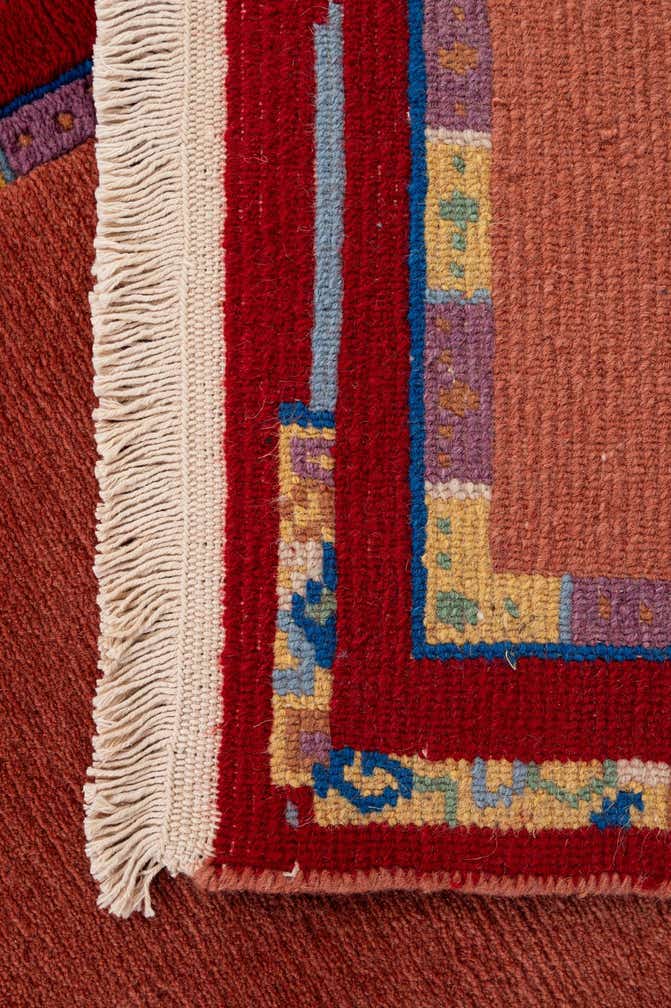 2' 6 x 4' 9 Hand Knotted Nepal Wool Rug