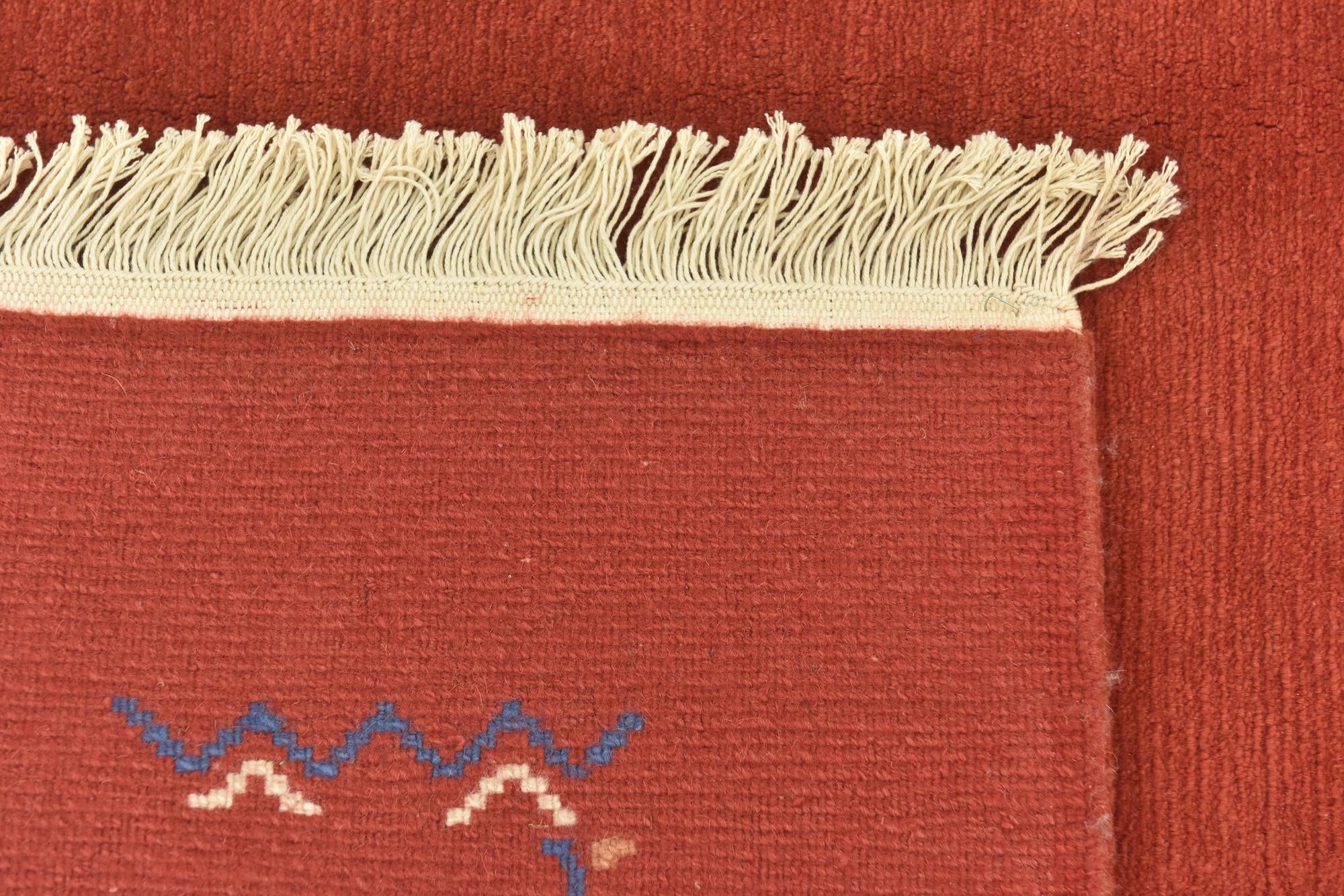 5' 7 x 7' 9 Hand Knotted Nepal Wool Rug