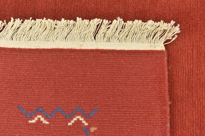 5' 7 x 7' 9 Hand Knotted Nepal Wool Rug