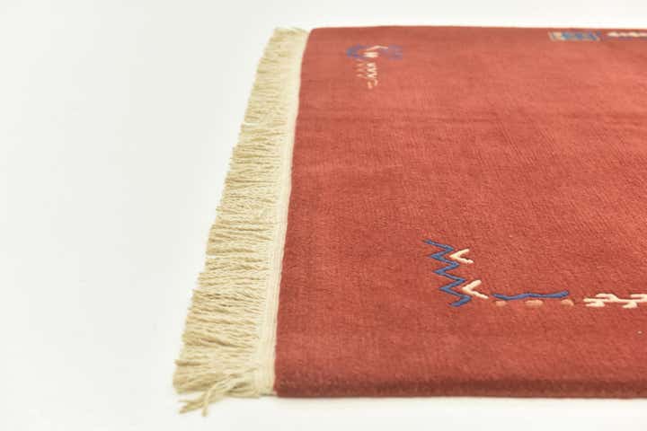 5' 7 x 7' 9 Hand Knotted Nepal Wool Rug