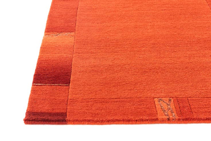Detail image of 2' 4 x 4' 9 Hand Knotted Nepal Rug