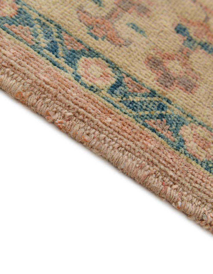 Detail image of 4' x 5' 9 Hand Knotted Oushak Wool Rug