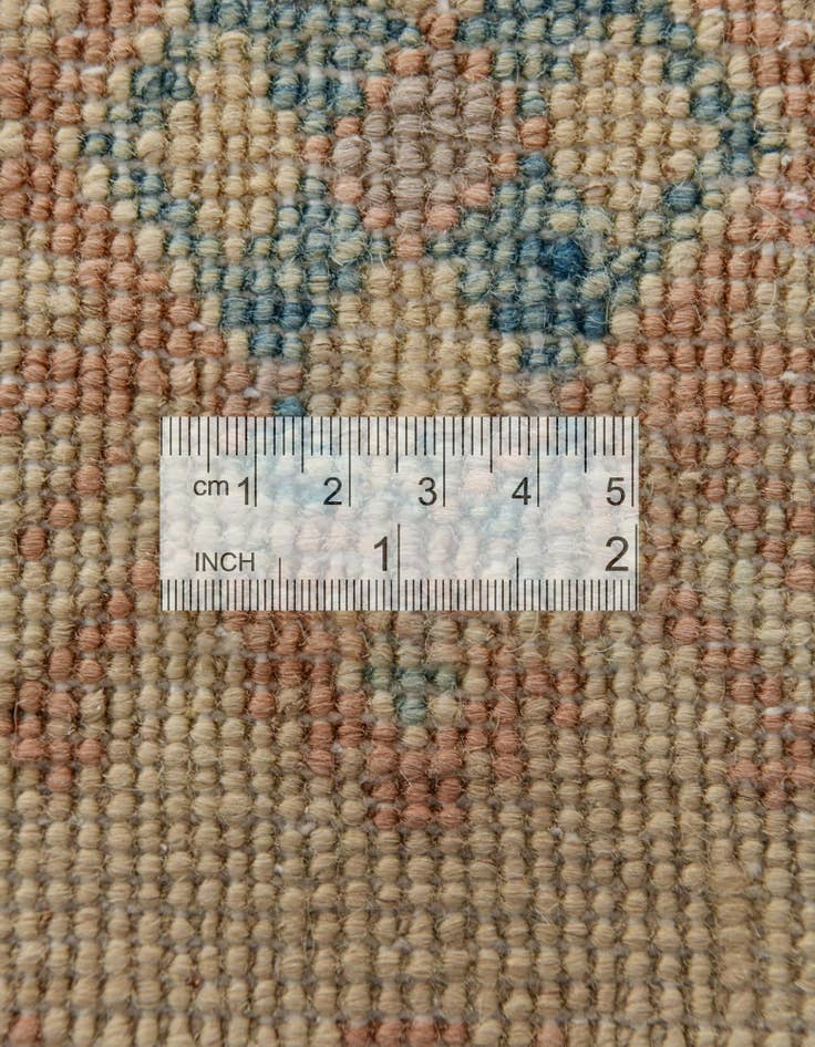 Detail image of 4' x 5' 9 Hand Knotted Oushak Wool Rug