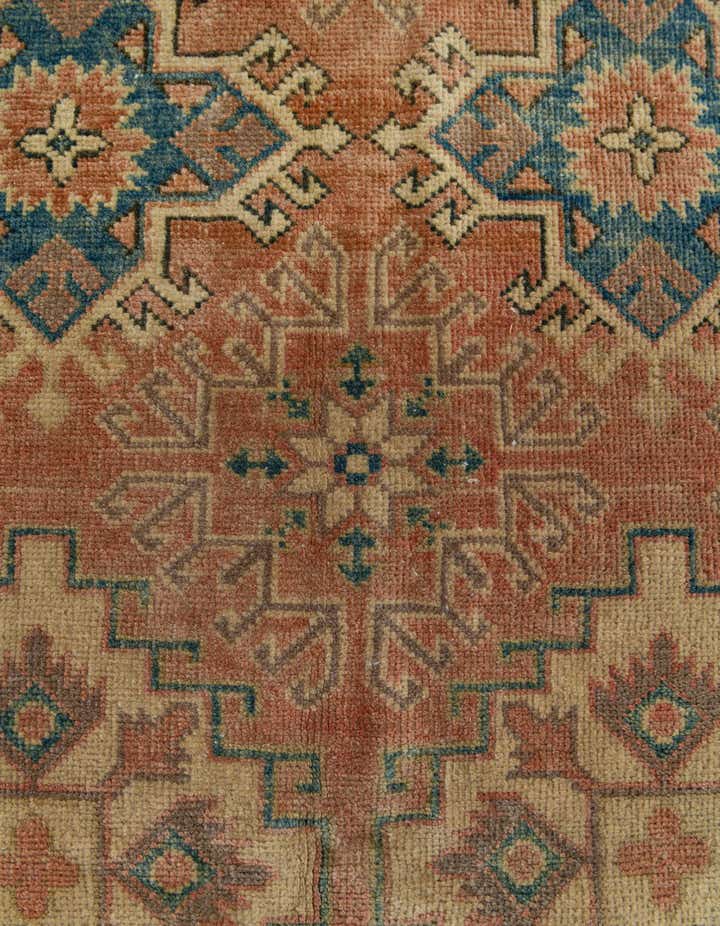 4' x 5' 9 Hand Knotted Oushak Wool Rug