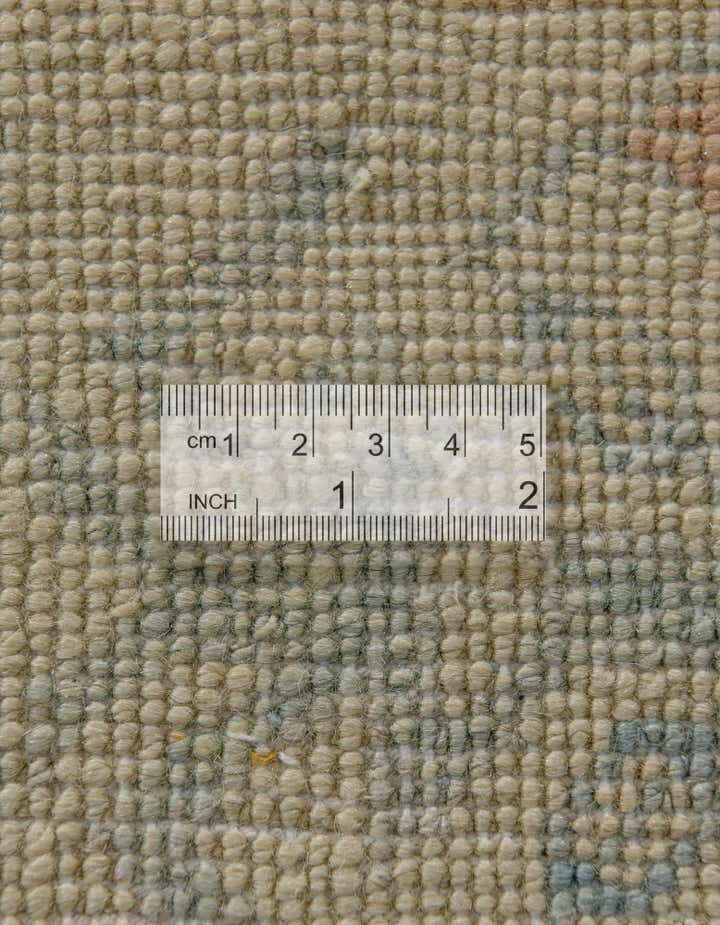 8' 1 x 9' 9 Hand Knotted Oushak Wool Rug