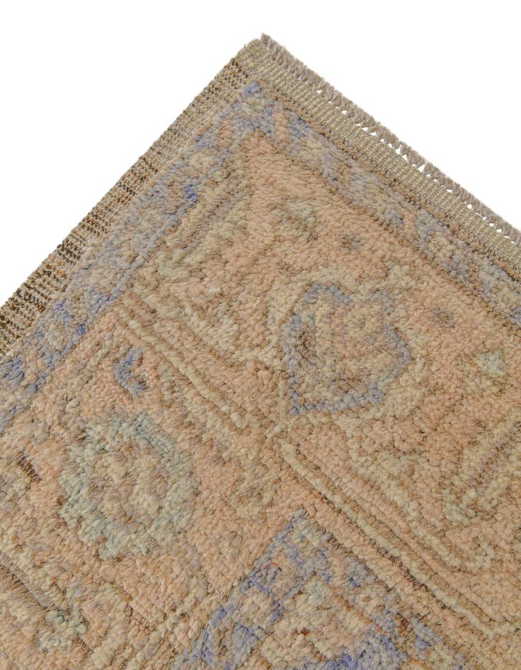 Detail image of 8' 5 x 10' 2 Hand Knotted Oushak Wool Rug