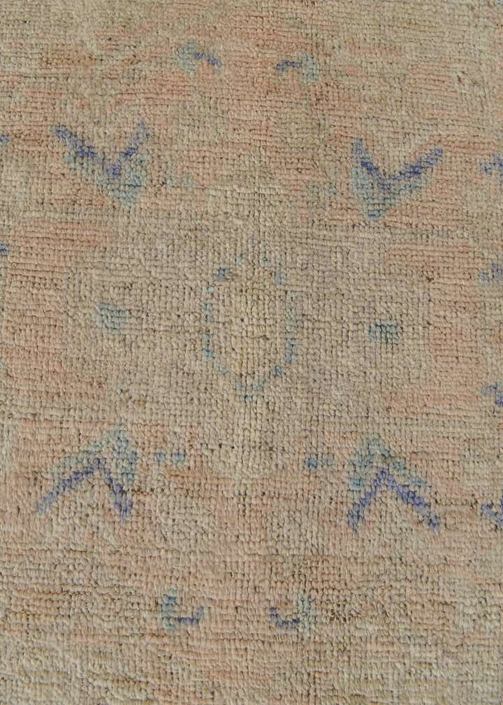 8' 5 x 10' 2 Hand Knotted Oushak Wool Rug