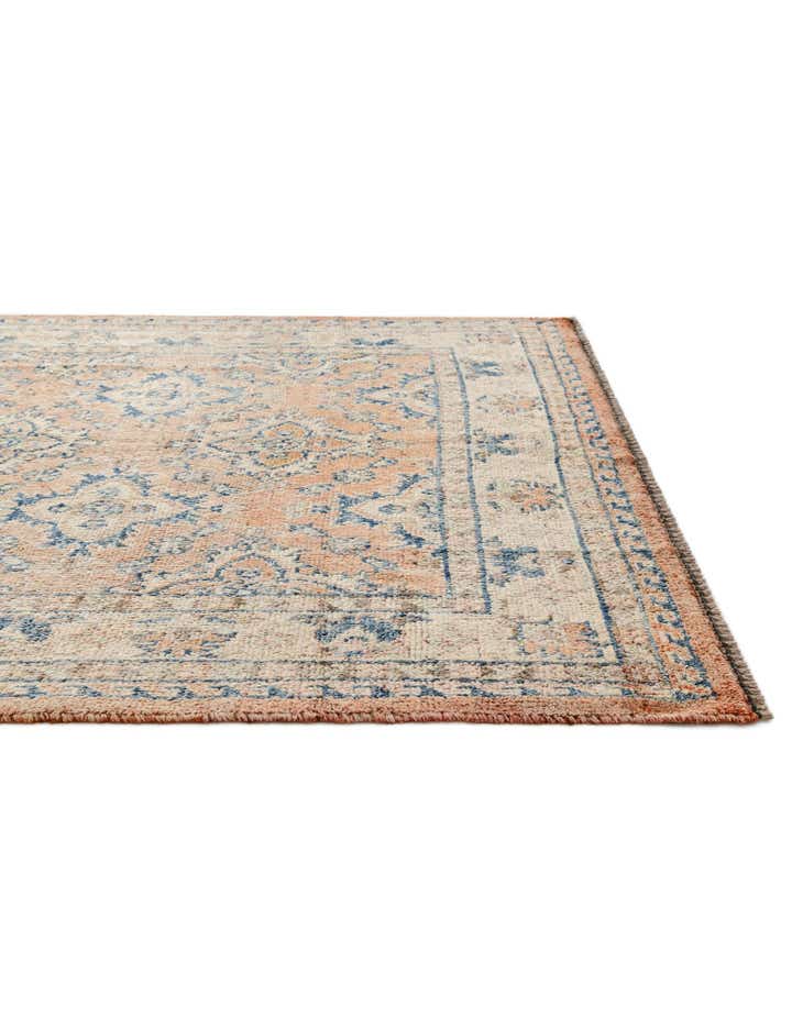 5' 2 x 6' 11 Hand Knotted Oushak Wool Rug