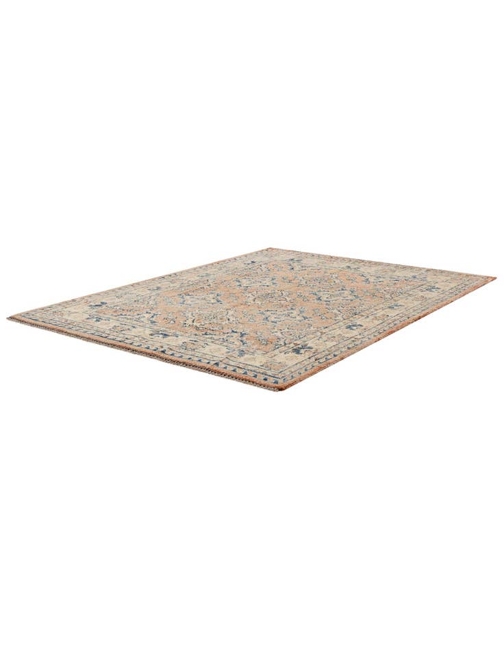 Detail image of 5' 2 x 6' 11  Hand Knotted Oushak Wool Rug