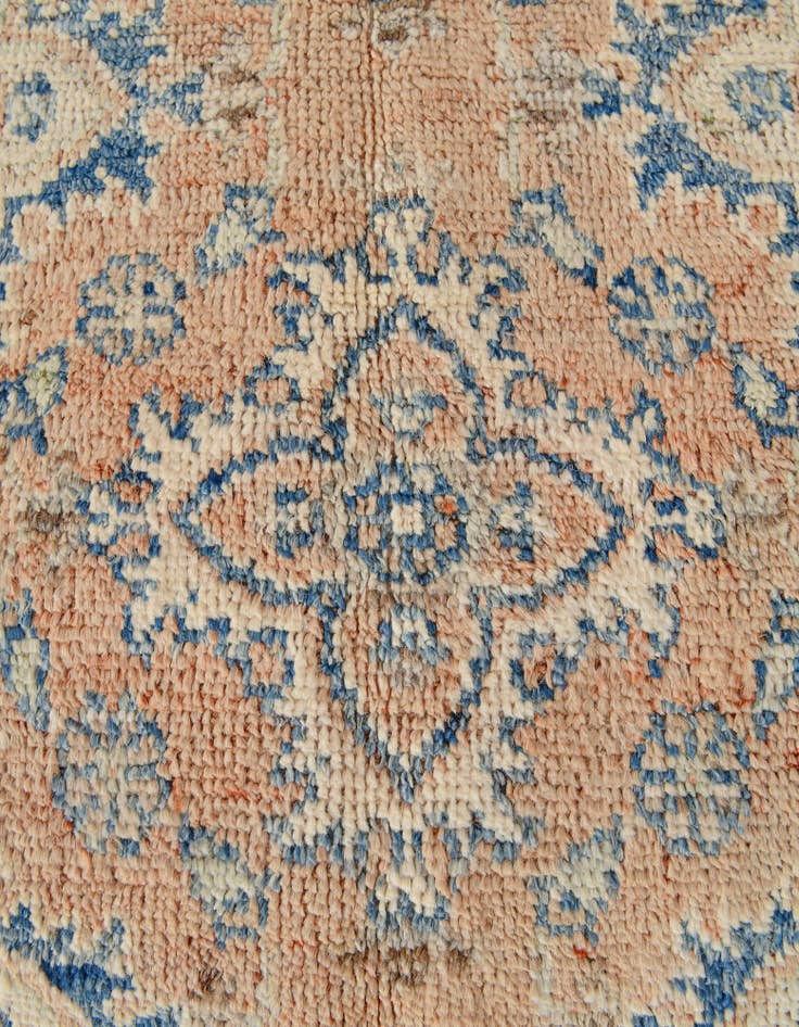 Detail image of 5' 2 x 6' 11 Hand Knotted Oushak Wool Rug
