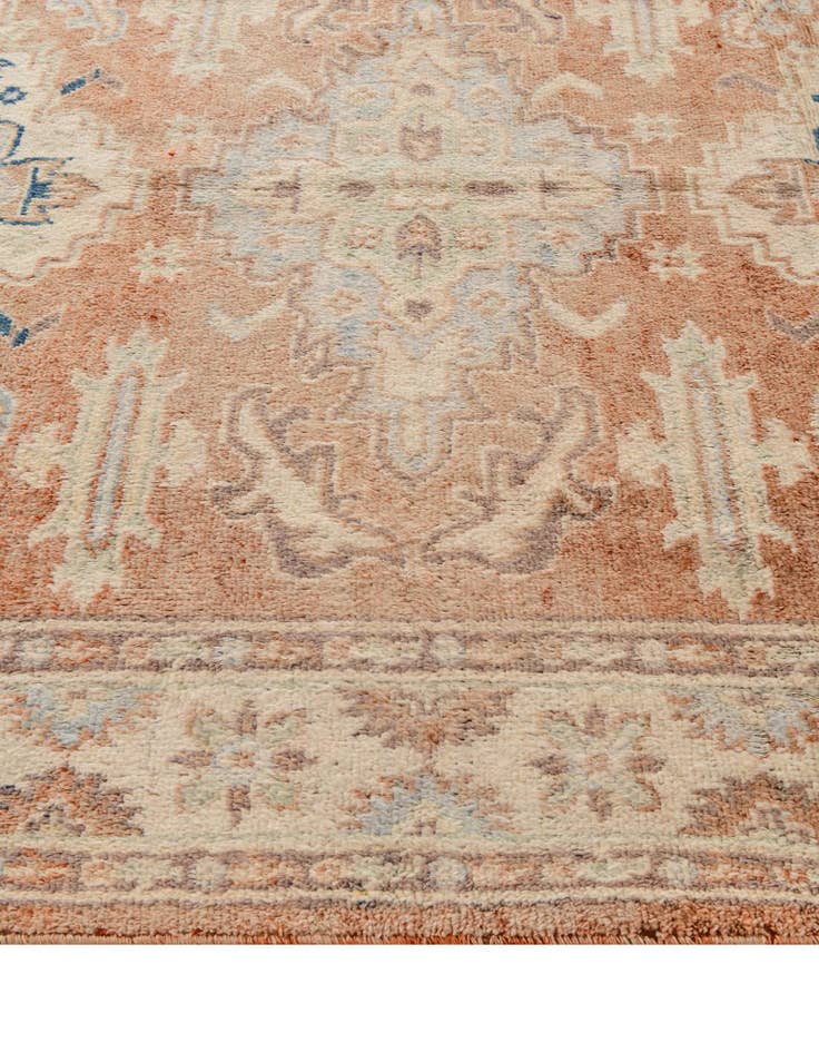 Detail image of 5' 6 x 8' 3  Hand Knotted Oushak Wool Rug