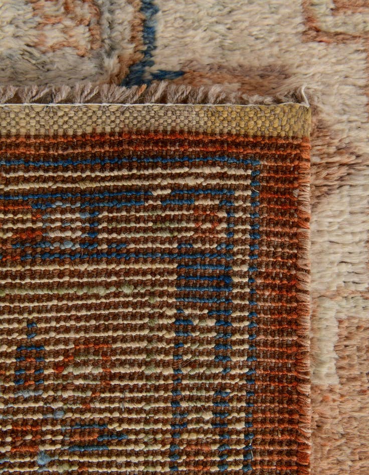 Detail image of 5' 6 x 8' 3  Hand Knotted Oushak Wool Rug
