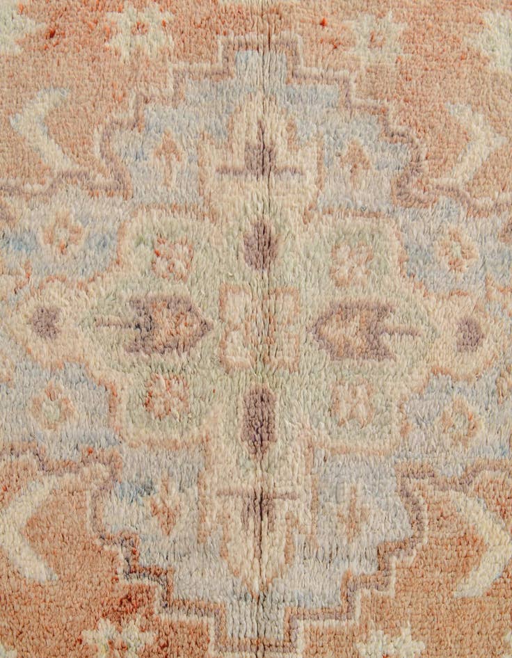 Detail image of 5' 6 x 8' 3  Hand Knotted Oushak Wool Rug