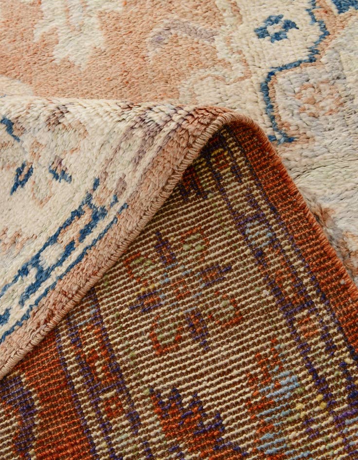 Detail image of 5' 6 x 8' 3  Hand Knotted Oushak Wool Rug