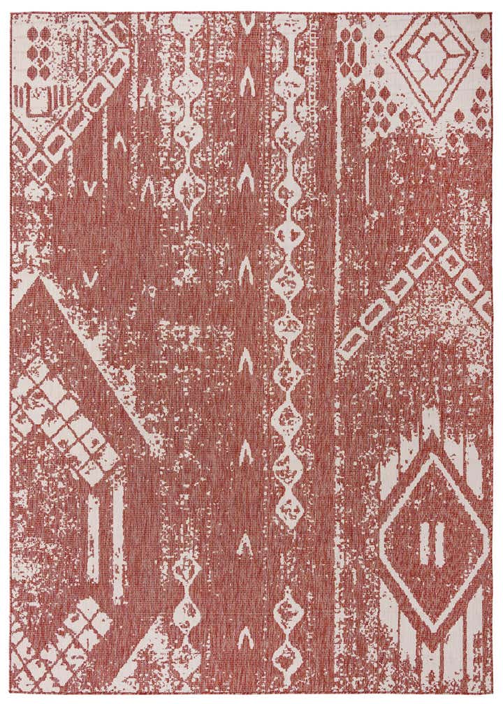 9' x 12' Easy-Clean Bohemian Indoor / Outdoor Rug