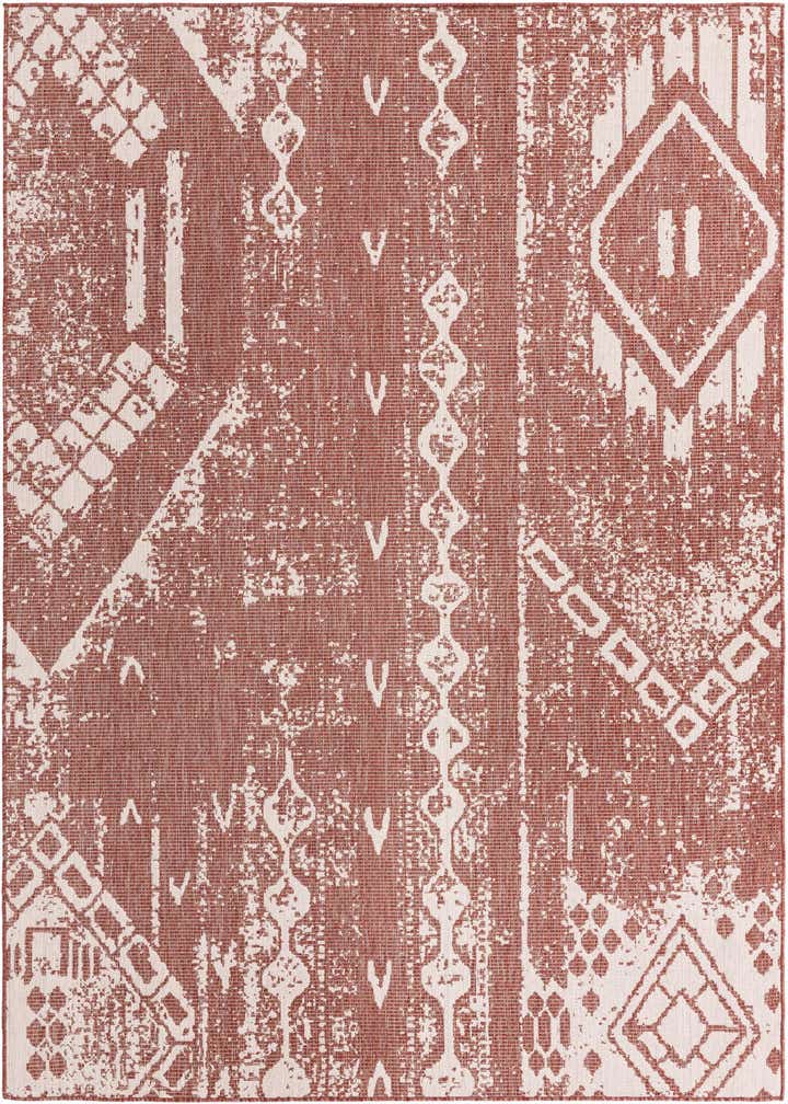 7' x 10' Easy-Clean Bohemian Indoor / Outdoor Rug
