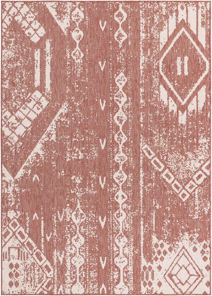 6' x 9' Easy-Clean Bohemian Indoor / Outdoor Rug