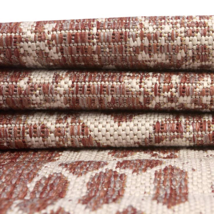 Detail image of 4' x 6' Easy-Clean Bohemian Indoor / Outdoor Rug